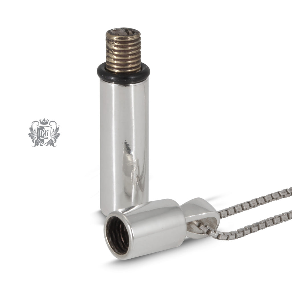 Memorial ash pendant sterling silver