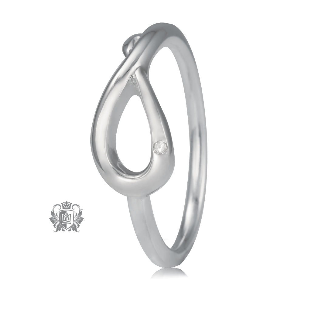 Diamond Eternal Loop Ring