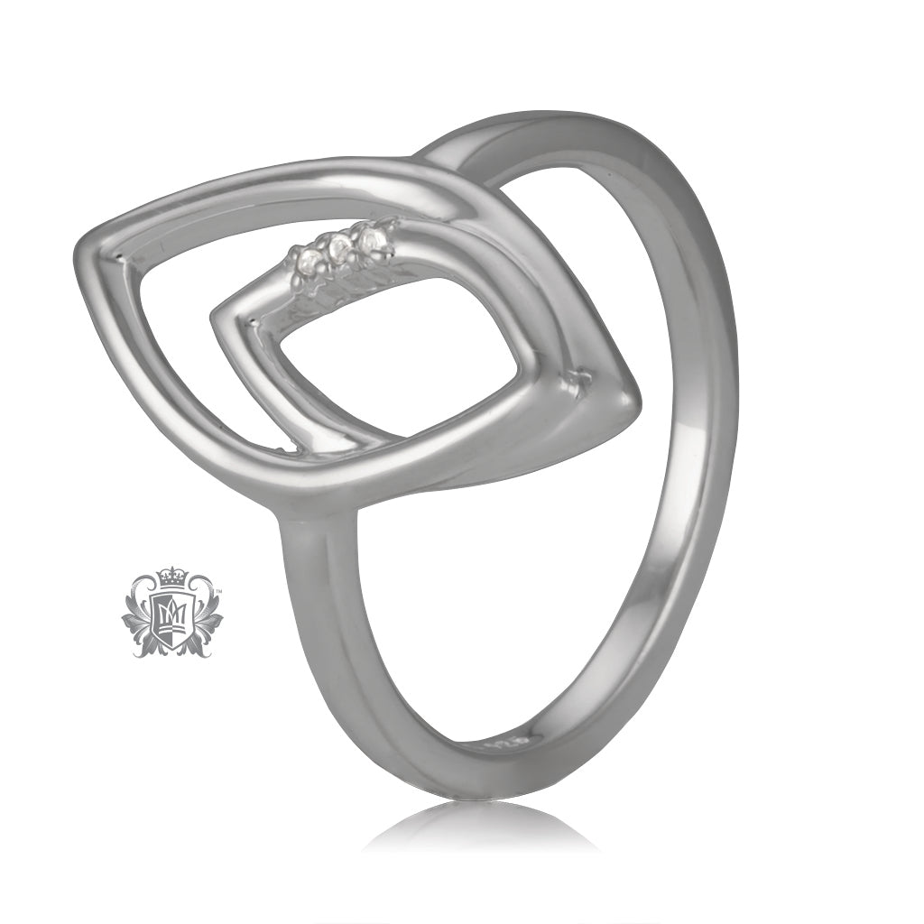 Petal Diamond Ring