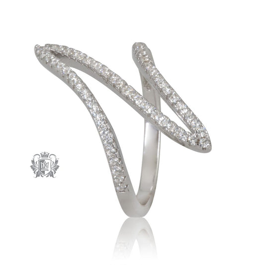 Fierce Sparkle Band Metalsmiths Sterling Silver