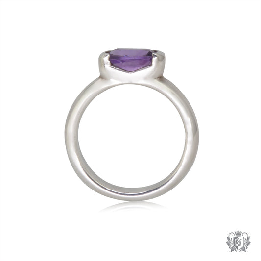 Oval Amethyst Ring