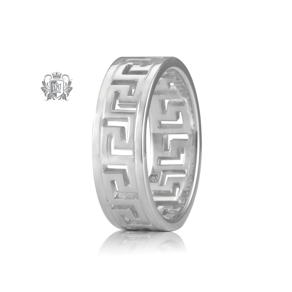 Large Greek Key Band – Metalsmiths Sterling
