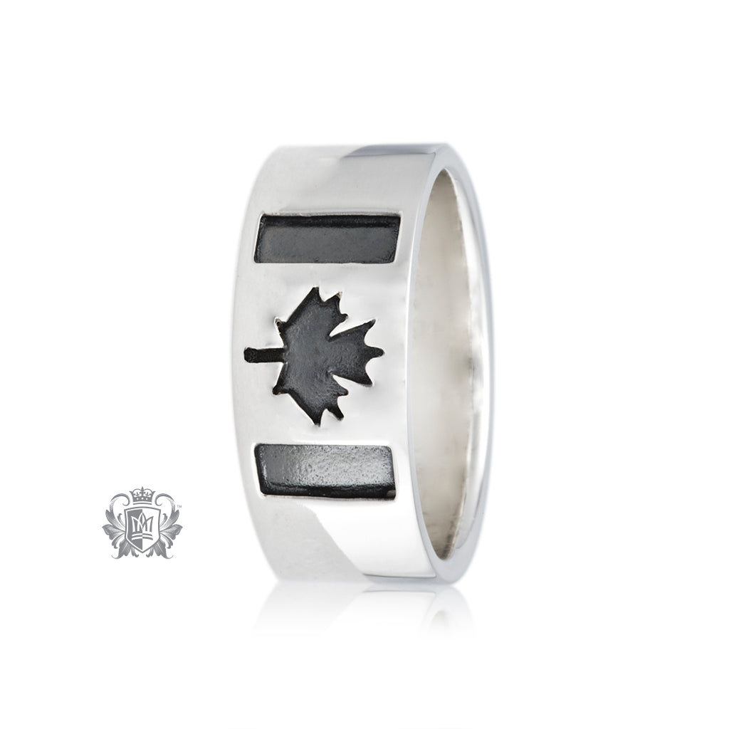 Canadian Flag Ring (His)