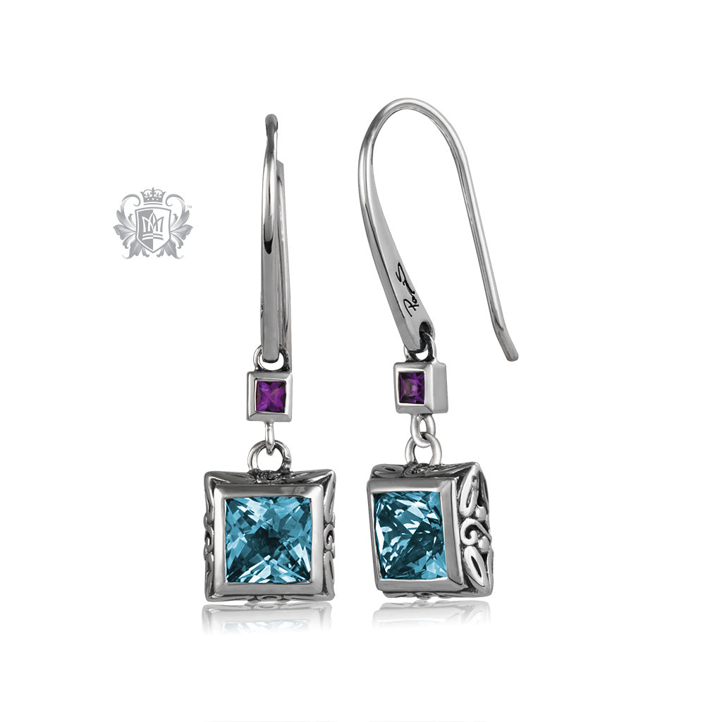 Square Panos Konidas Earrings