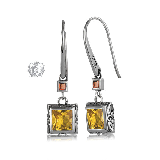 Square Panos Konidas Earrings