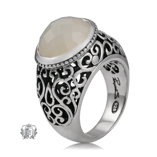 Oval Moonstone Ring