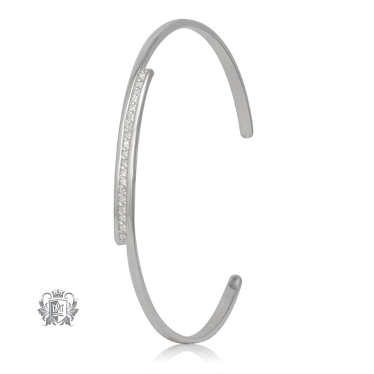 Squared Bypass Cuff Bangle