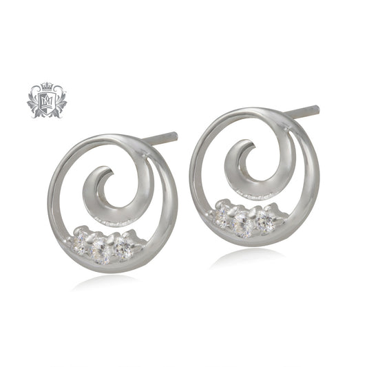 Chic Swirl Studs