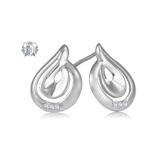 Diamond Embrace Earrings