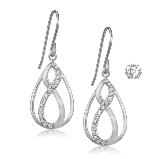 Eternal Cubic Hanger Earrings