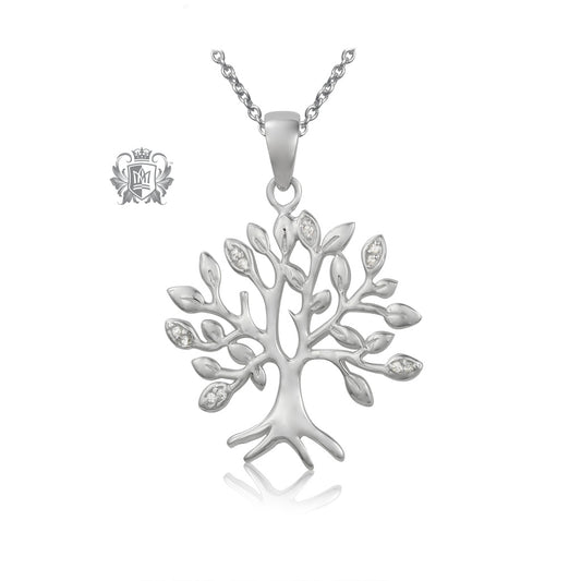 Tree of Life Cubic Necklace