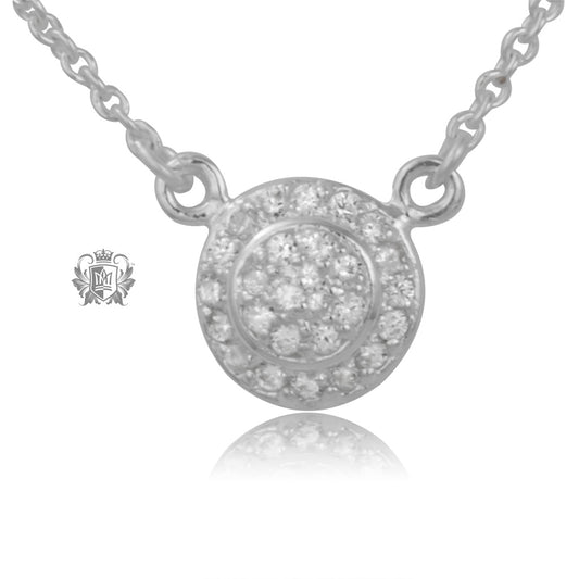 Double Dome Cubic Necklace