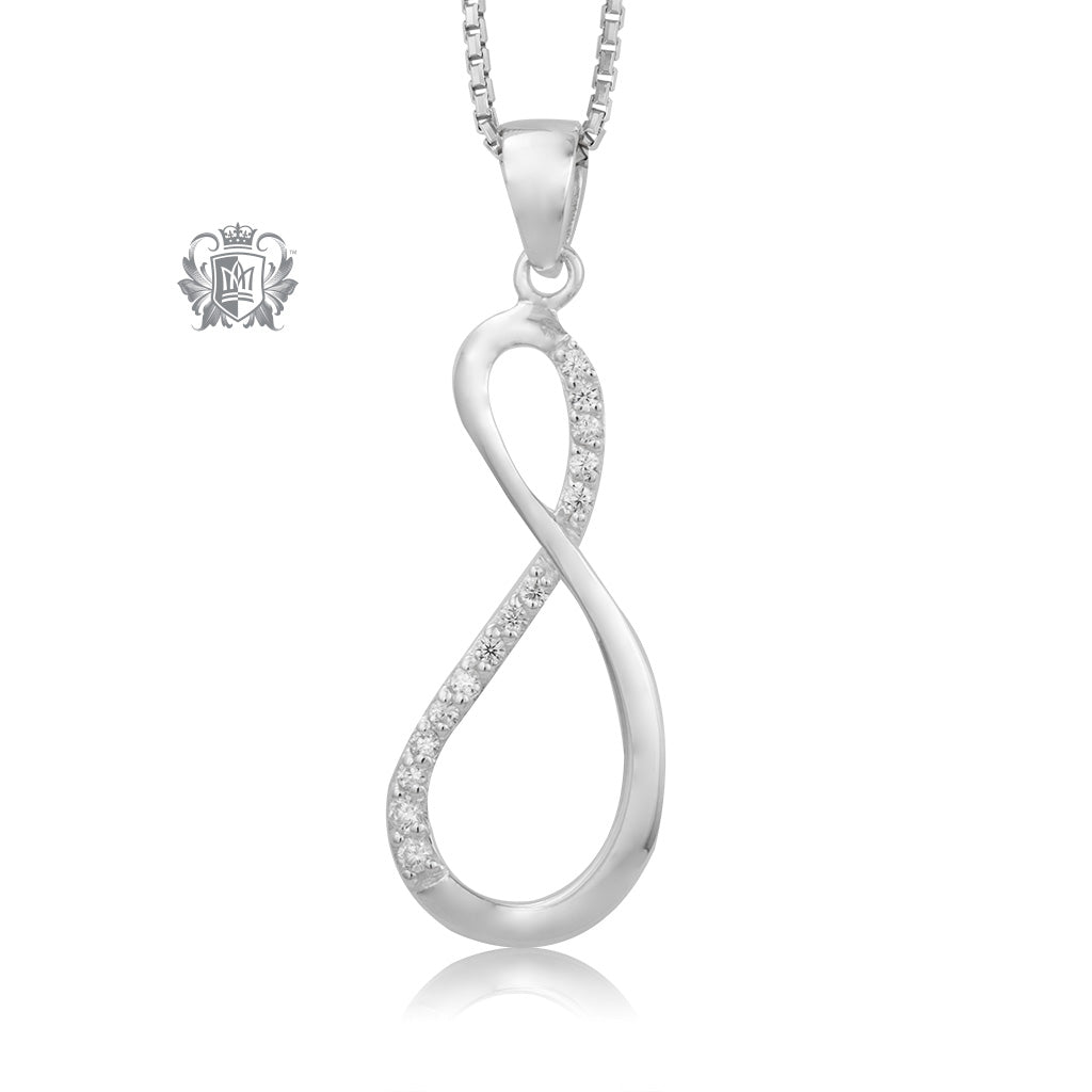Asymmetric Eternal Loop Pendant
