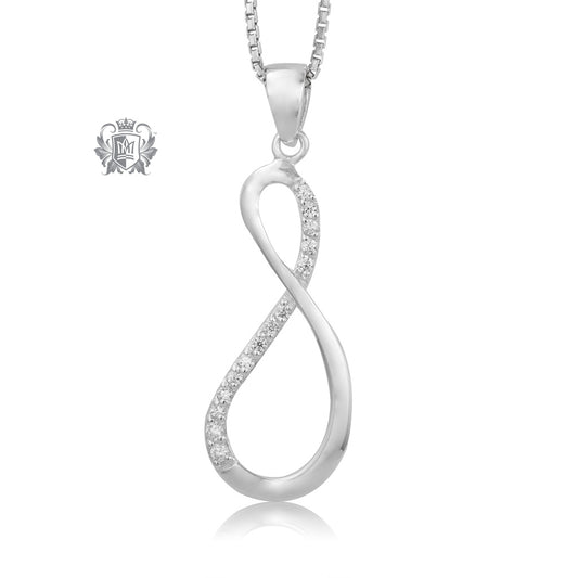 Asymmetric Eternal Loop Pendant