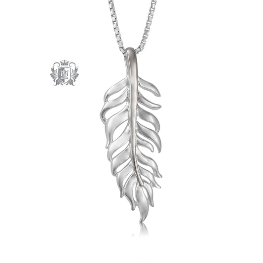 Fine Feather Pendant