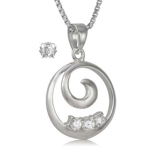 Chic Swirl Pendant