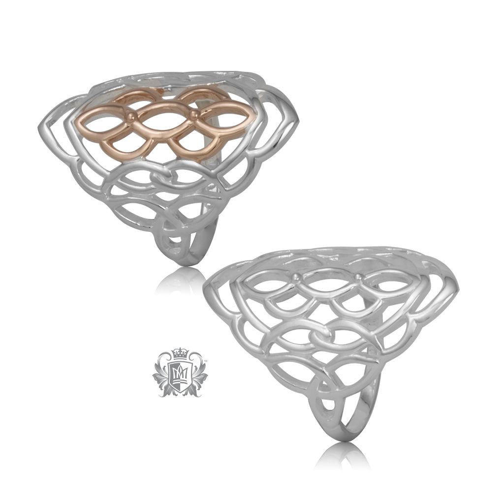 Merry Medallion Ring – Metalsmiths Sterling