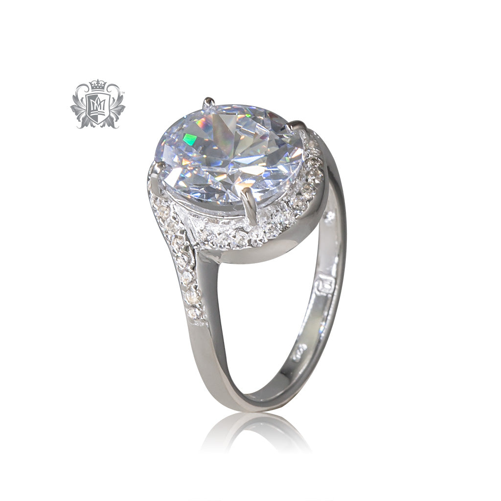 Winsome Wave Cocktail Ring