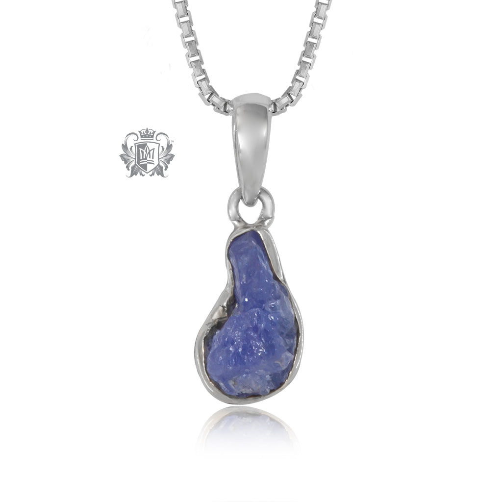 Rough Iolite Necklace