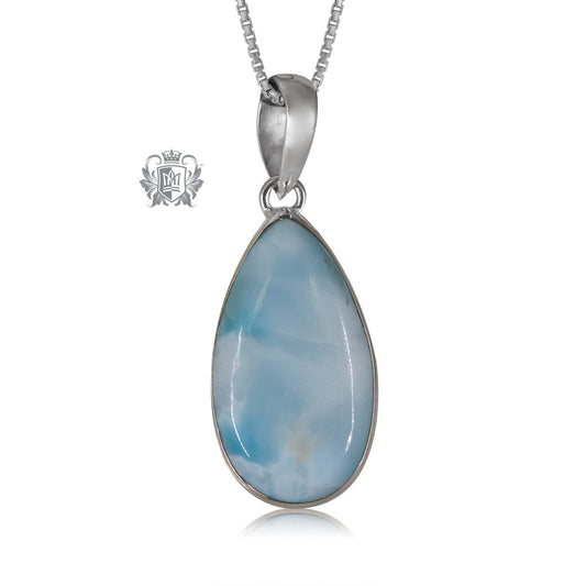 Natural Larimar Pendant