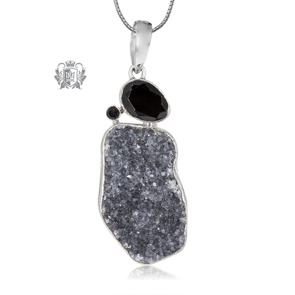 Medium Bezel Set Druzy Pendant