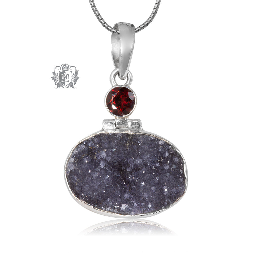 Medium Bezel Set Druzy Pendant