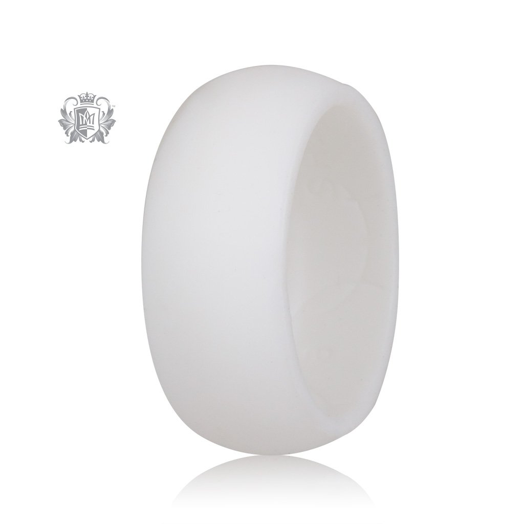 Unisex Silicone Active Band White