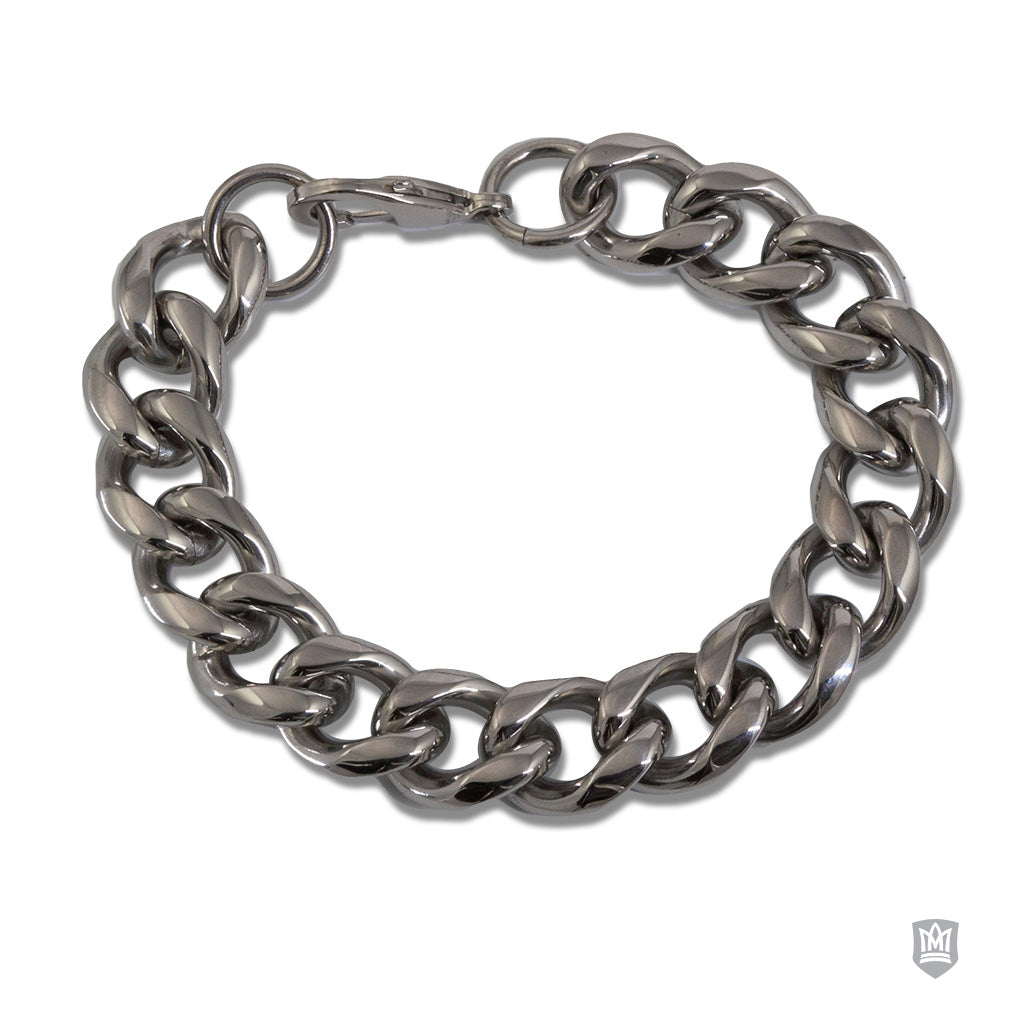 Curb Stainless Steel Bracelet