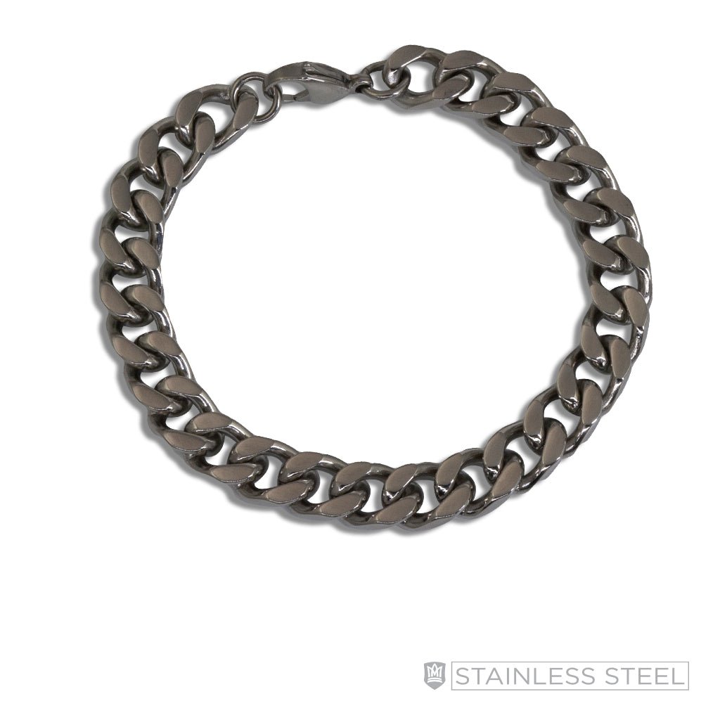 Curb Stainless Steel Bracelet