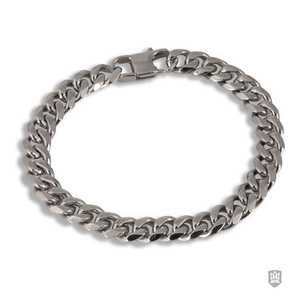 Curb Stainless Steel Bracelet