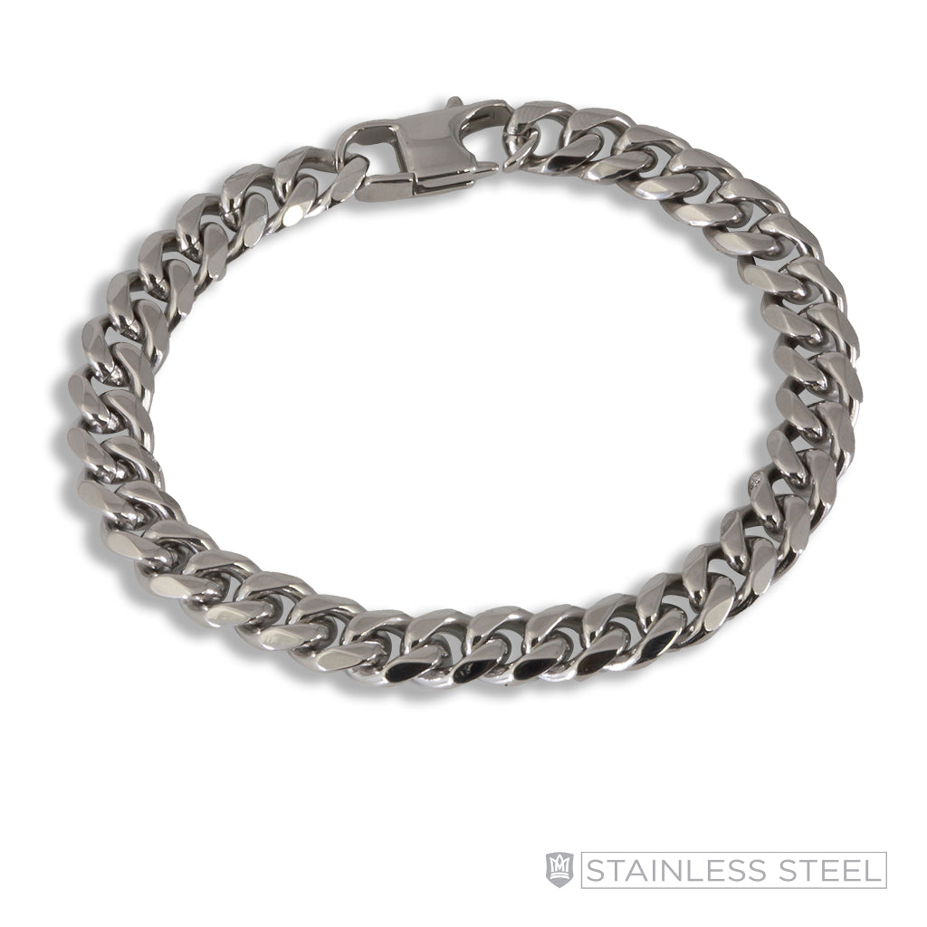 Curb Stainless Steel Bracelet