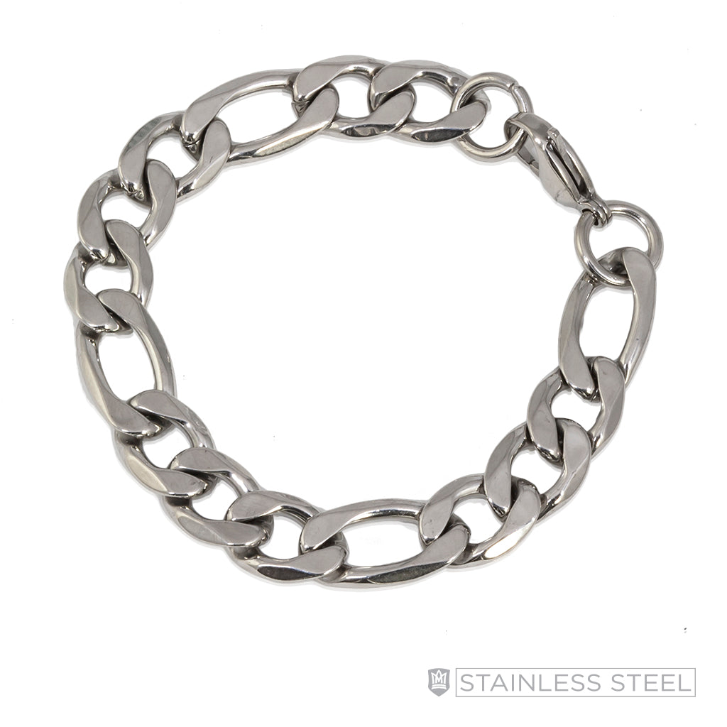Figaro Stainless Steel Bracelet