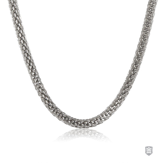 Calzetta Modern Mesh Stainless Steel Chain