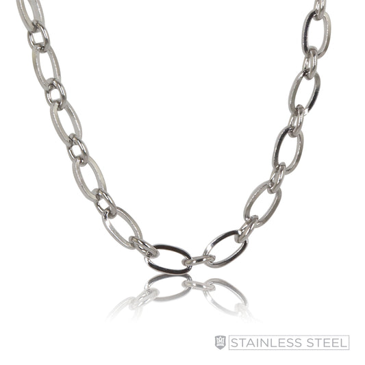 Designer Rolo Stainless Steel Chain