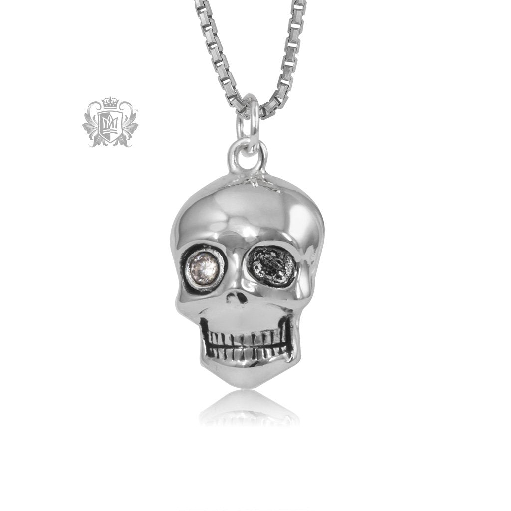 Skull Pendant with Cubic
