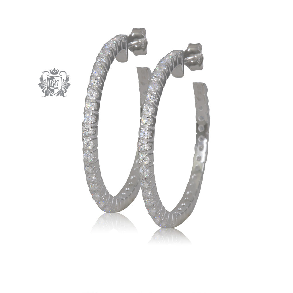 large cubic hoops