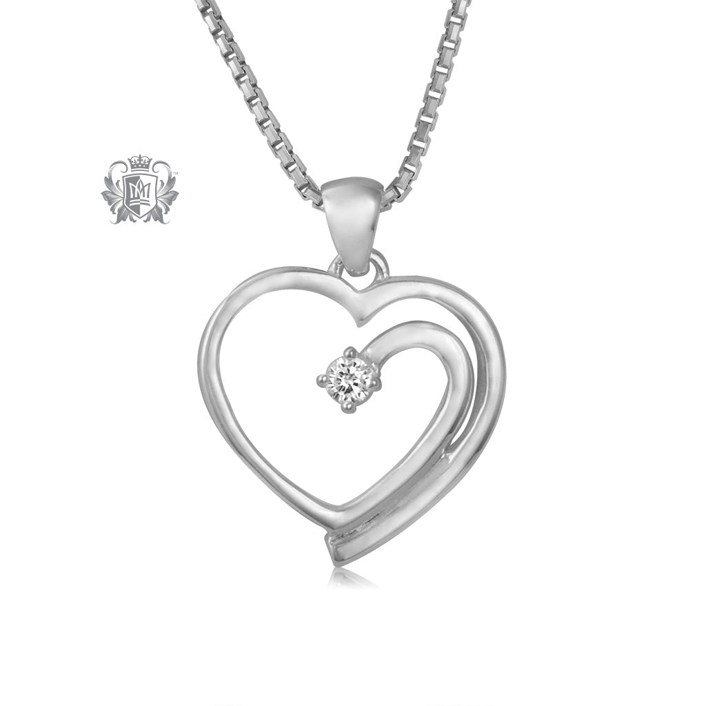 Flow Heart Pendant