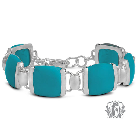 Cushion Set Bracelet - Metalsmiths Sterling™ Canada