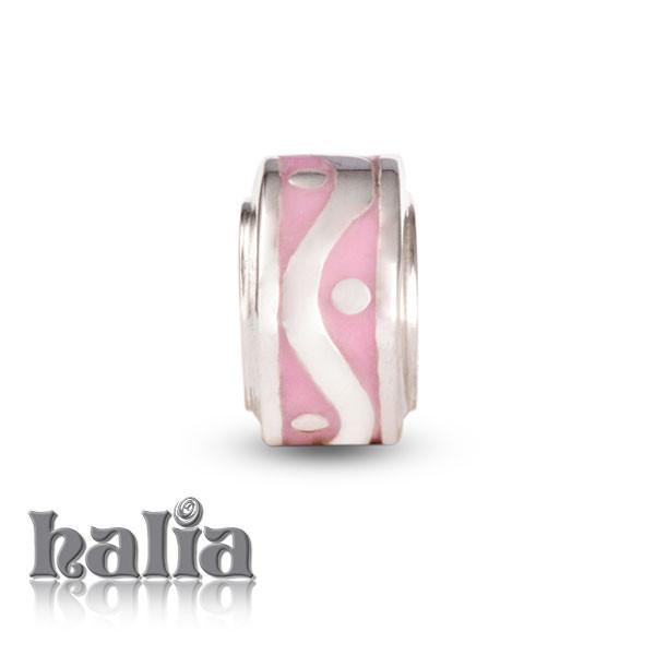 Cotton Candy -  Sterling Silver with Enamel Beads