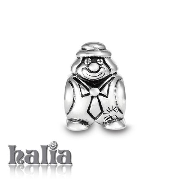 Clown -  Sterling Silver Bead