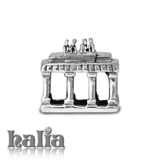 Brandenburg Gate -  Sterling Silver Bead