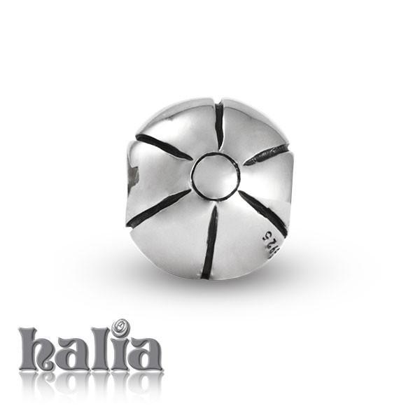 Beachball -  Sterling Silver Bead