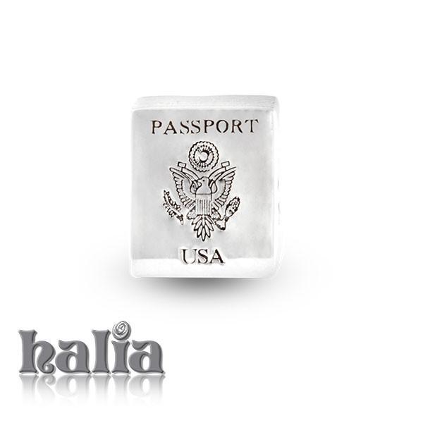 Passport -  Sterling Silver Bead