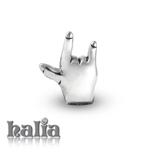 I Love You -  Sterling Silver Bead