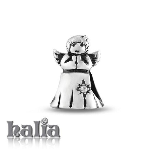 Divine Diamond -  Sterling Silver Bead with Diamonds