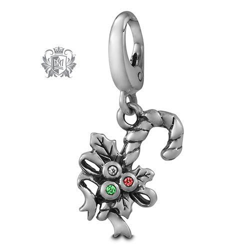 Gem Candy Cane Charm -  Charm