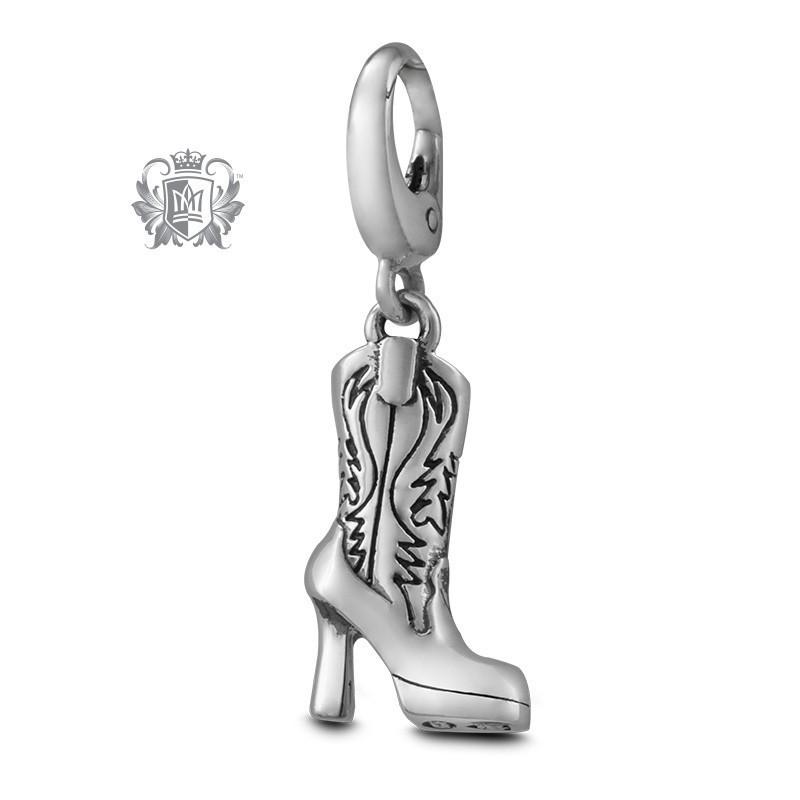 Cowgirl Boot Charm -  Charm