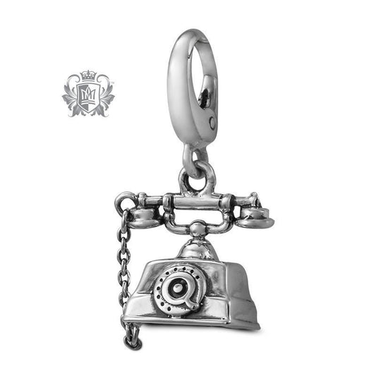 Vintage Telephone Charm -  Charm