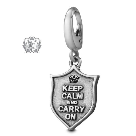 Keep Calm and Carry On Charm -  Charm
