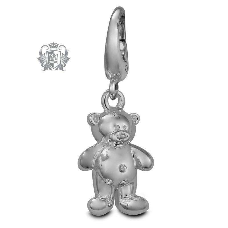 Cubic Teddy Bear Charm -  Charm